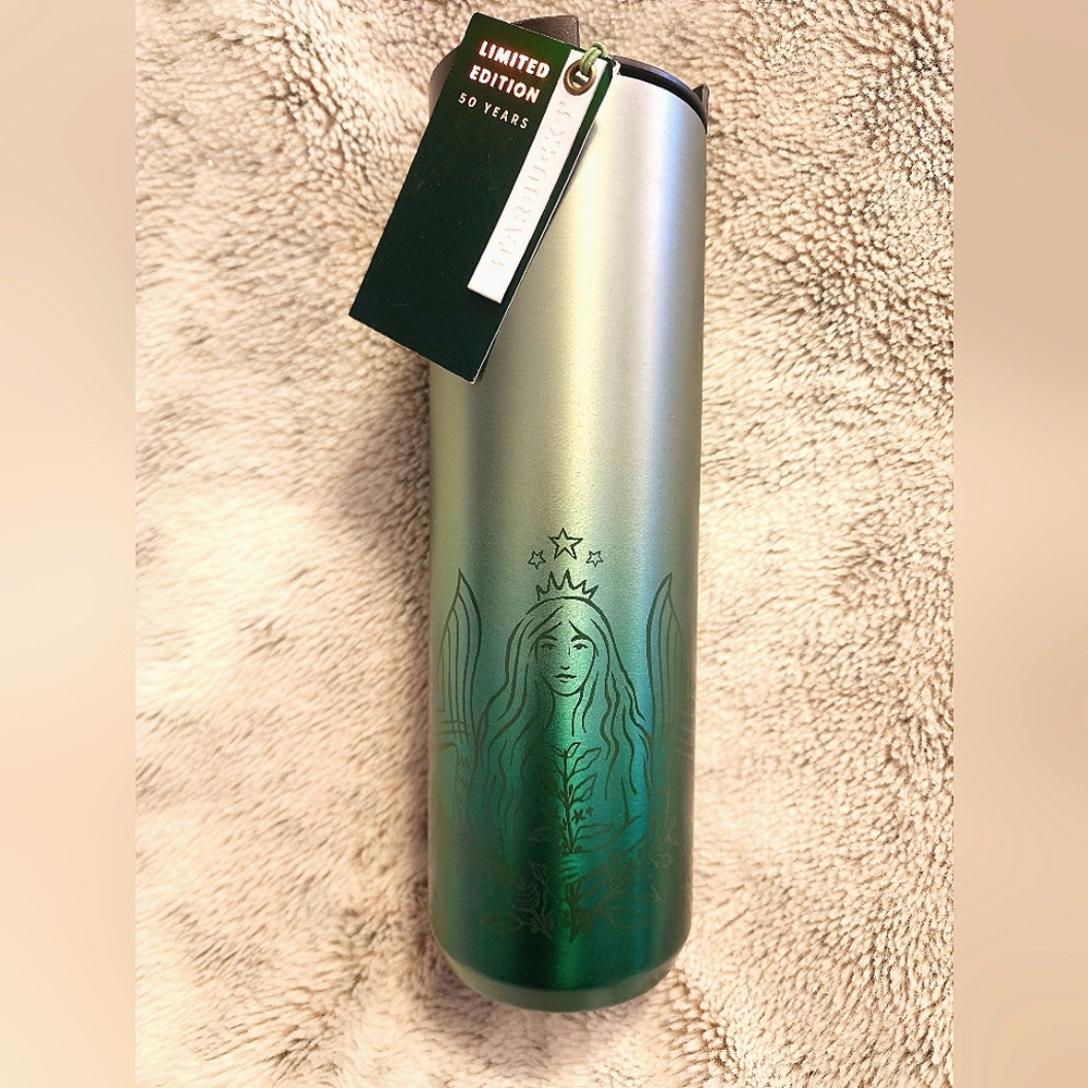 Starbucks 50th Anniversary Stainless Steel Siren Hot Tumbler 16oz